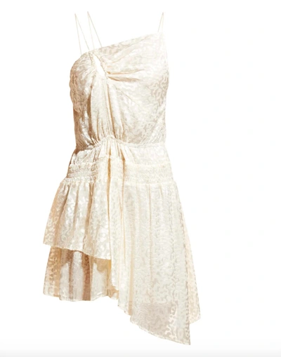 Shop Iro Leodie Dress In Off White
