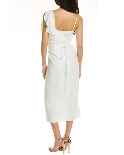Shop Cinq À Sept Lavonne Midi Dress In White