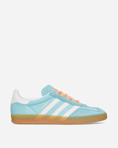 Shop Adidas Originals Gazelle Indoor Sneakers Blue In Multicolor