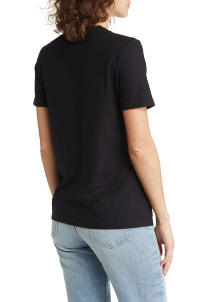 Shop Ag Jger Cotton Jersey T-shirt In True Black