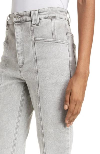 Shop Isabel Marant Vokayae Stretch Denim Skinny Jeans In Light Grey