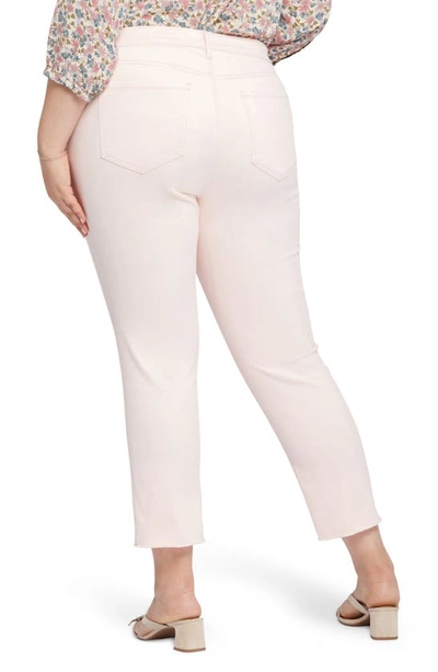 Nydj Sheri Ankle Fray Hem Slim Jeans In Carnation