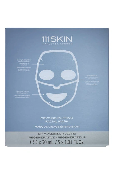 Shop 111skin Cryo De-puffing 5-piece Facial Mask, 5 Count