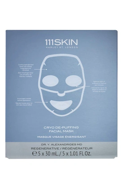 111skin Cryo De-puffing 5-piece Facial Mask