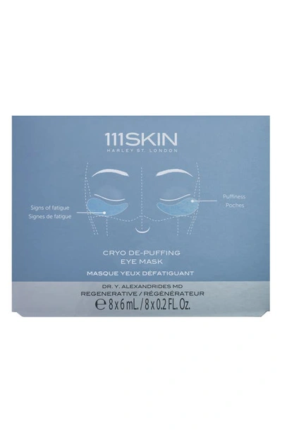 111skin Cryo De-puffing 8-piece Eye Mask Box