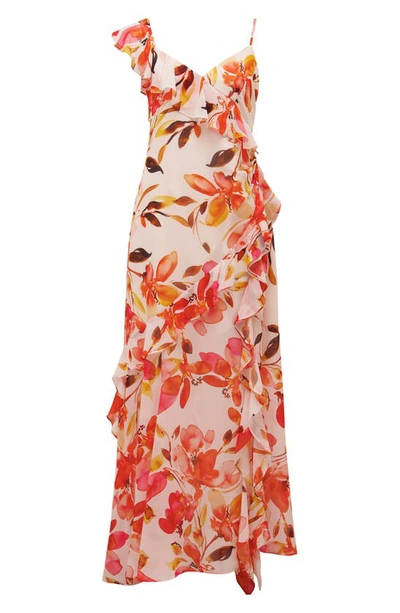 Shop Ever New Frill Floral Maxi Dress In Lockhart Floral