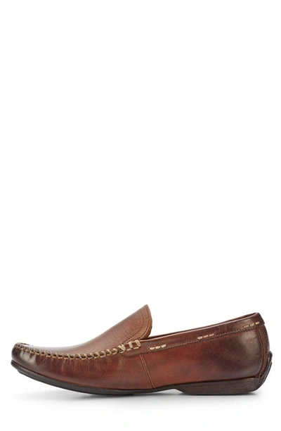 Shop Frye Lewis Venetian Loafer In Cognac