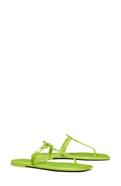 Shop Tory Burch Roxanne Jelly Sandal In Leaf Green / Leaf Green