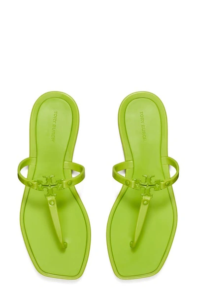 Shop Tory Burch Roxanne Jelly Sandal In Leaf Green / Leaf Green
