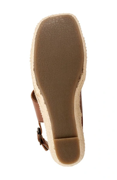 Softwalk Hartley Womens Leather Slingbacks Espadrilles In Brown