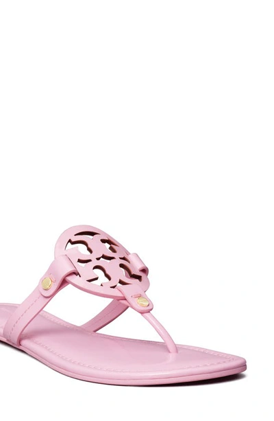 Tory Burch Miller Leather Sandal In Petunia