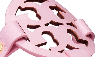 Tory Burch Miller Leather Sandal In Petunia
