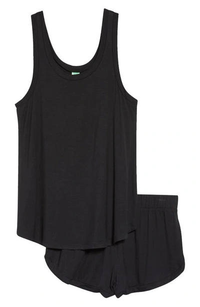 Honeydew Intimates Good Times Short Pajamas In Black