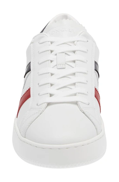 Shop Moncler Monaco M Low Top Sneaker In White