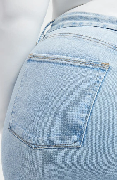 Good American Good Curve High Waist Bootcut Jeans In Indigo436