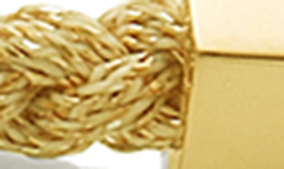 Monica Vinader Engravable Linear Bar Friendship Bracelet In Gold Metallica