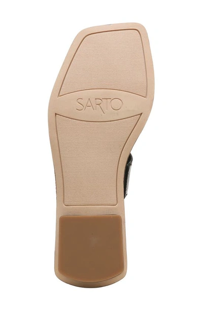 Sarto By Franco Sarto Emily Slide Sandal In Black
