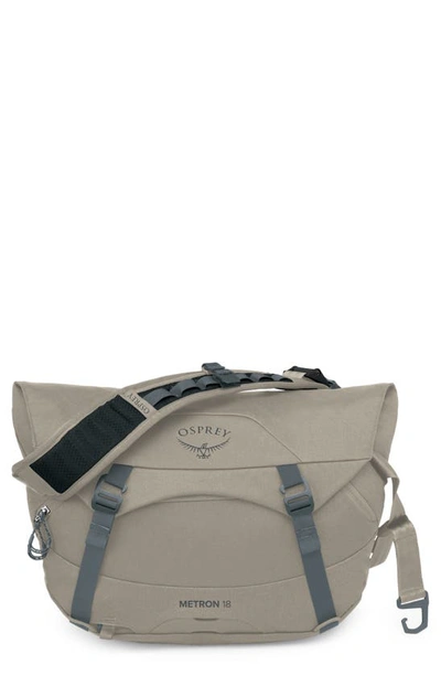 Shop Osprey Metron 18 Messenger Bag In Tan Concrete