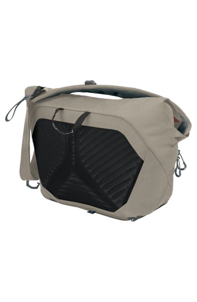 Shop Osprey Metron 18 Messenger Bag In Tan Concrete