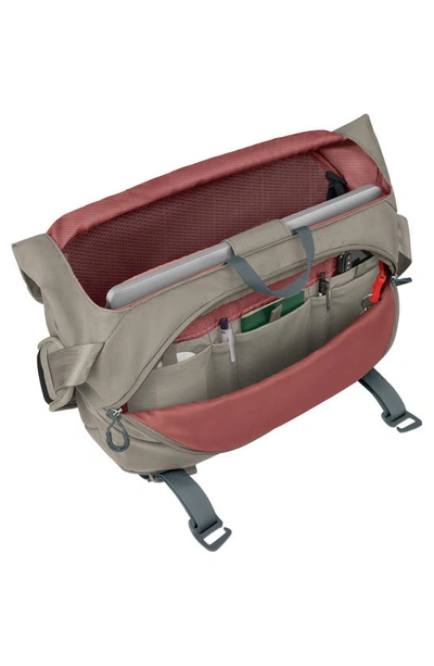 Osprey Metron 18 Messenger Bag In Tan Concrete