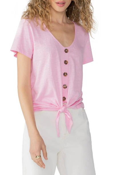 Shop Sanctuary By My Side Cotton Blend T-shirt In Pink No3