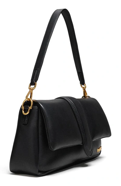 Jacquemus Le Bambimou Leather Shoulder Bag In 990 Black