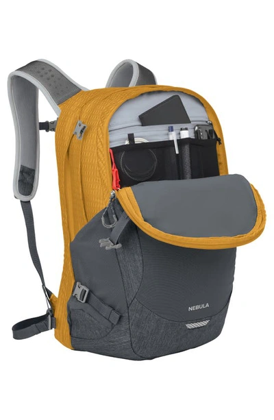 Shop Osprey Nebula 32-liter Backpack In Golden Hour Yellow/ Grey Area