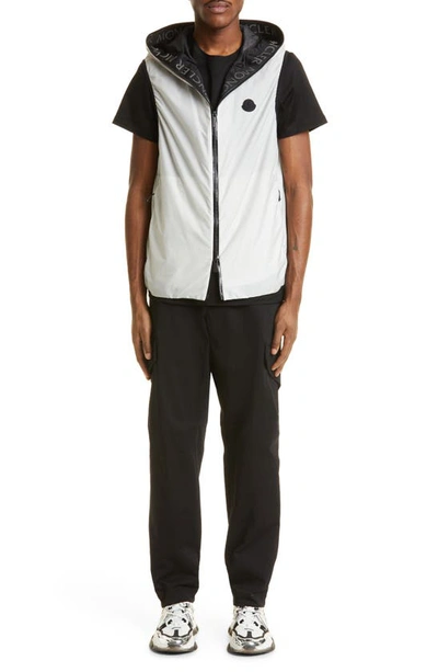 Moncler Crewneck T Shirt Featuring Multiple Patches In Black