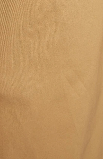 Shop Saint Laurent Classic Cotton Gabardine Trench Coat In Beige