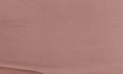 Shop Saint Laurent Ruched Detail Sleeveless Dress In Rose Des Bois