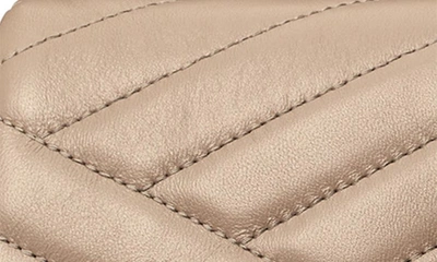 NEW Tory Burch Devon Sand Kira Chevron Convertible Shoulder Bag $598  196133155127