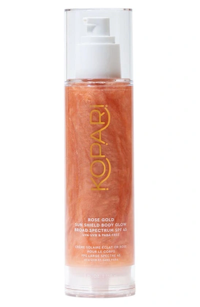 Shop Kopari Rose Gold Sun Shield Spf 45