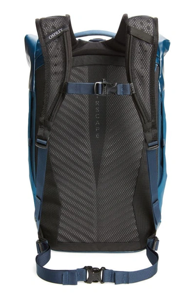 Shop Osprey Transporter® Roll Top Backpack In Venturi Blue