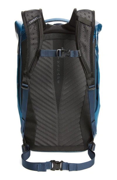 Osprey Transporter Roll Top Backpack In Venturi Blue