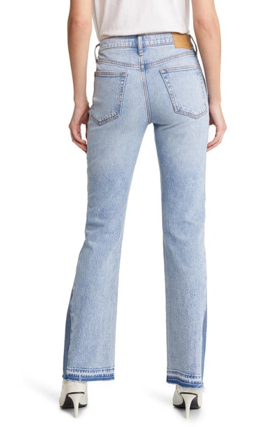 Rag & Bone Peyton Brand-patch Bootcut Mid-rise Stretch-denim Jeans In Lou1