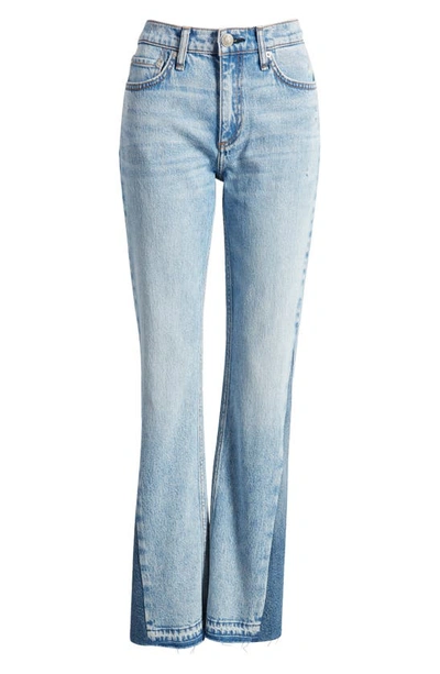 Rag & Bone Peyton Brand-patch Bootcut Mid-rise Stretch-denim Jeans In Lou1