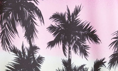Shop Palm Angels Pink Sunset Track Vest In Purple Black