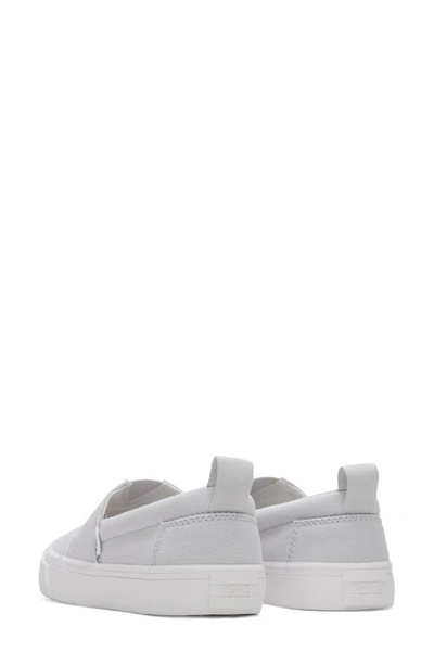 Shop Toms Kids' Fenix Slip-on Sneaker In Grey