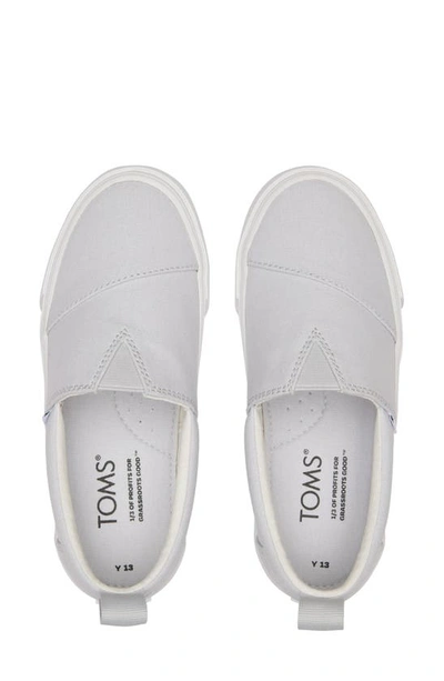 Shop Toms Kids' Fenix Slip-on Sneaker In Grey