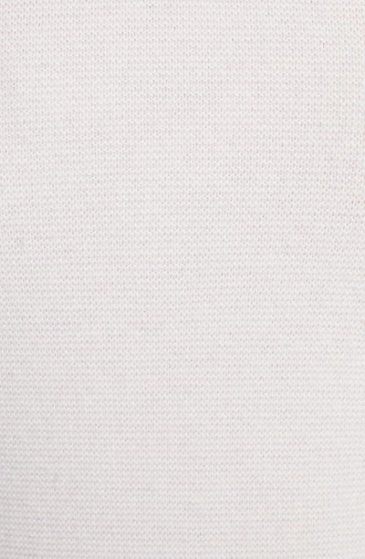 Shop Valentino Embroidered Logo Virgin Wool Sweater Vest In Uzv-avorio/ Nero/ Glicine