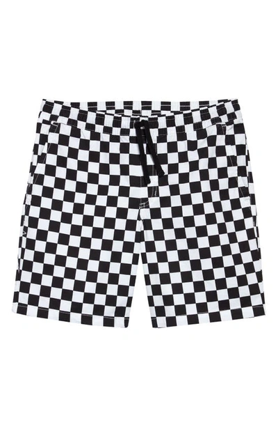 Shop Vans Kids' Range Checker Shorts In Checkerboard