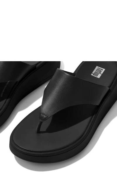 Shop Fitflop F-mode Platform Sandal In All Black