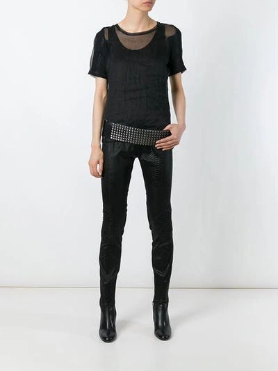 Shop A.f.vandevorst '161 Path' Trousers In Black