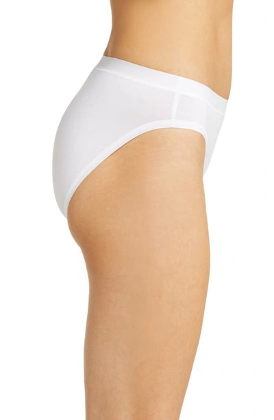 Shop Wacoal Understated Cotton Blend Bikini In White