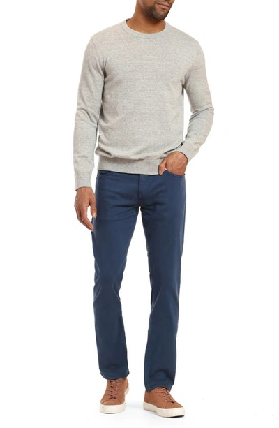 Mavi Jeans Zach Cotton Straight Fit Pants In Navy Twill