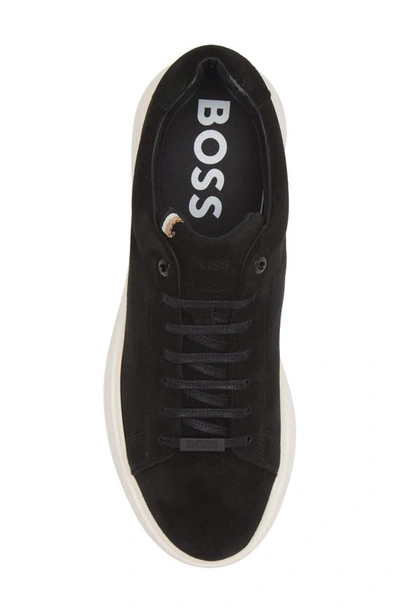 Shop Hugo Boss Bulton Sneaker In Black