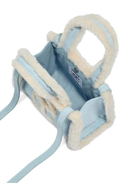 Ugg X Telfar Gender Inclusive Small Genuine Shearling Shopper In Blue