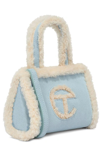 Ugg X Telfar Gender Inclusive Small Genuine Shearling Shopper In Blue