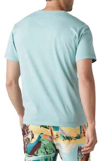 Rodd & Gunn Thomsons Crossing Embroidered Logo T-shirt In Willow