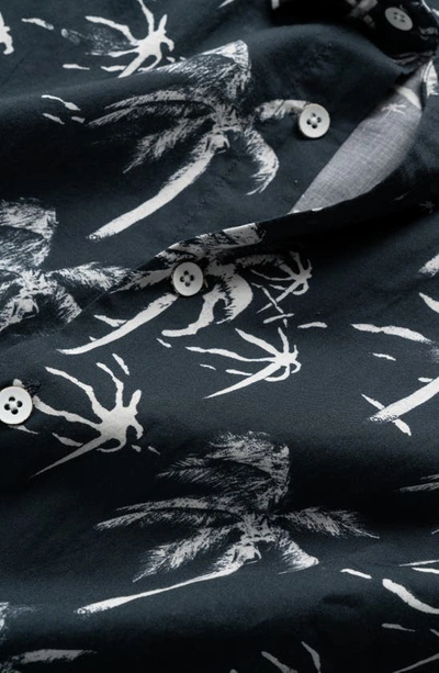 Rodd & Gunn Damper Bay Short Sleeve Button-up Shirt In Midnight